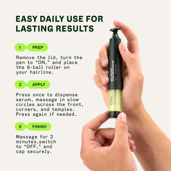 Bio-Pilixin® Refill Cartridge for Full Hairline Booster Routine | For Women